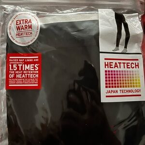 Uniqlo Heattech Extra Warm Leggings - Black - Size XL